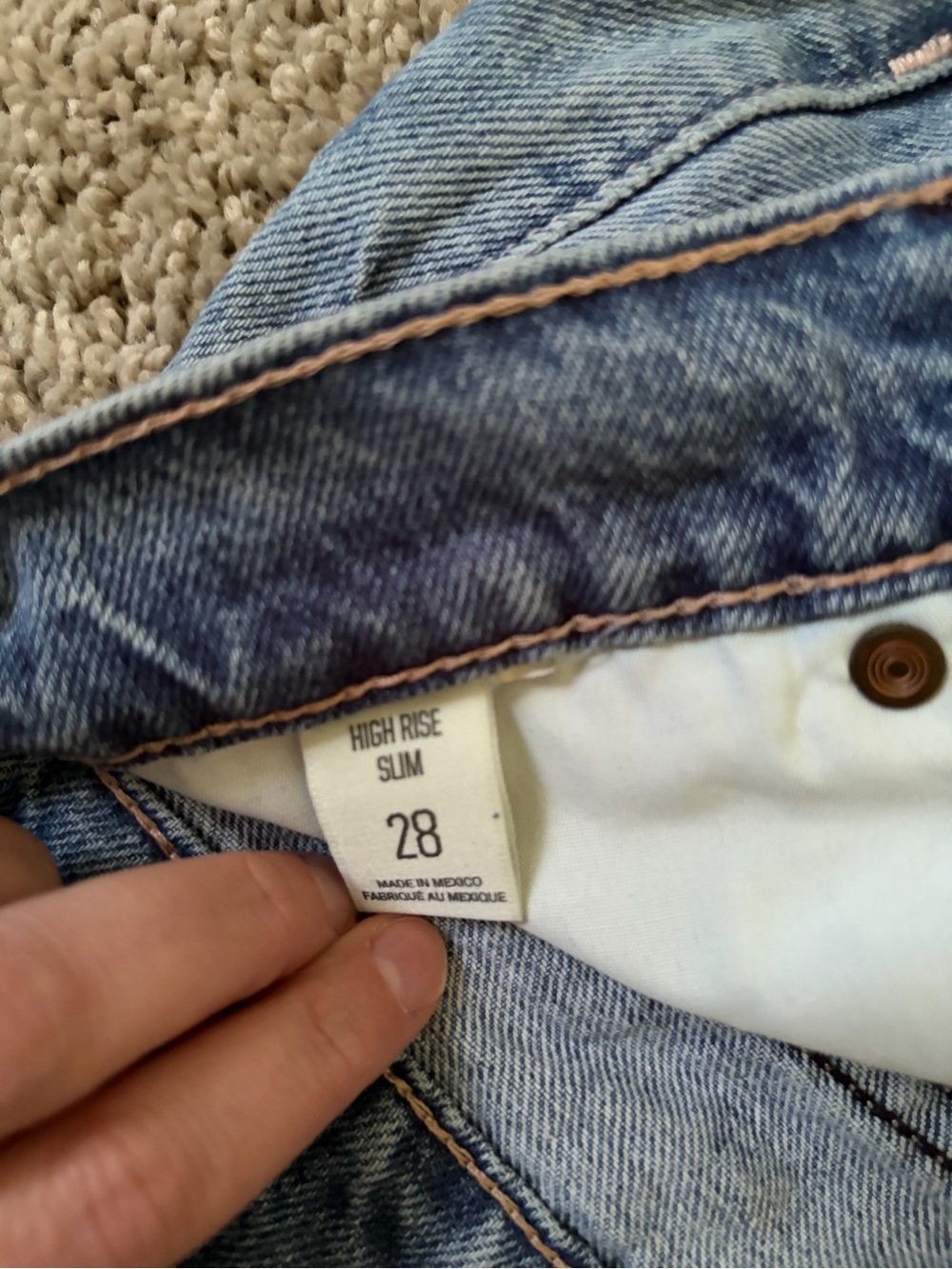 BDG - High Rise Slim Jeans - Picture 4 of 4